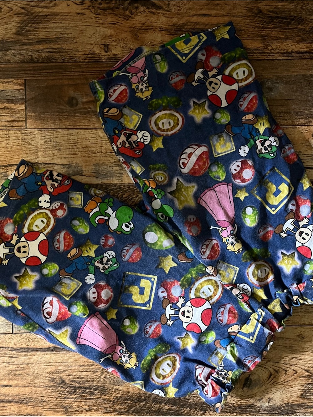 Unbranded Kids Navy Blue Superhero Character Shorts with Colorful Print